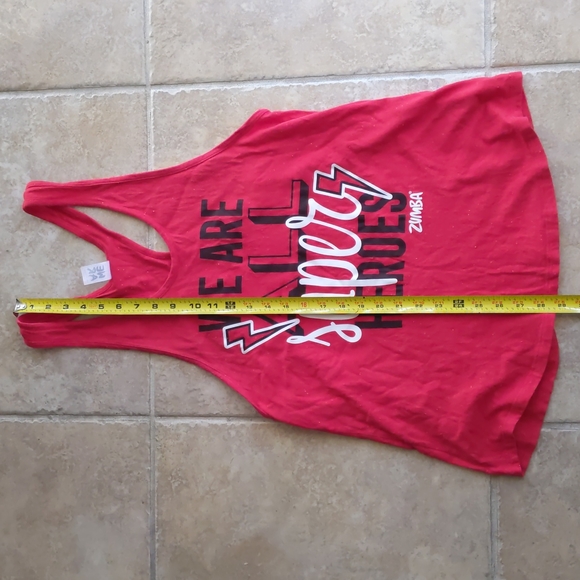 We Are All Superheroes Zumba Tank - Picture 7 of 7